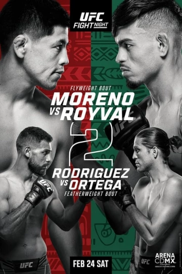 UFC Fight Night 237: Moreno vs. Royval 2 PRELIM+MAIN